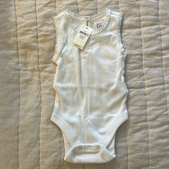 GAP Other - Baby Gap Lacy Detail Onsie